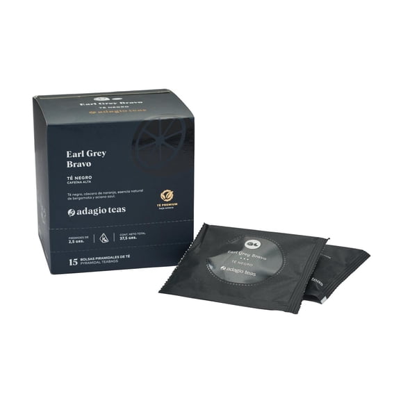 Caja 15 Teabags Earl Grey Bravo