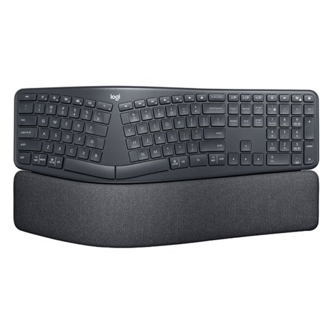 Teclado Inalambrico Logitech K860 Ergo Usb Bluetooth Grafito