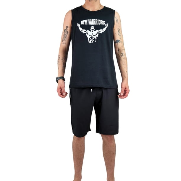 Polera Sin Manga Musculosa Hombre Diseño Gym 291