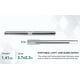thumbnail image 4 of 3PCS Premium Business Card Holder Acero Inoxidable Slim Metal Silver Business Card Holder Pocket Business Card Holder para Hombres y Mujeres, 3.7 x 2.3 x 0.3in, MPJ-1, Plata, 4 of 7