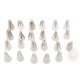 thumbnail image 2 of 23pcs Boquilla De Formación De Hielo Con Adaptador Set Diy Cake Decor Tips Pastelería Hornear Herramienta, 2 of 5