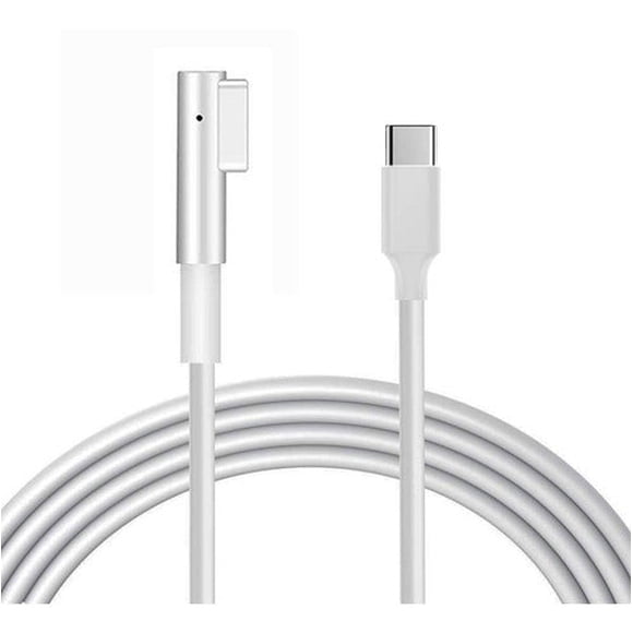 Cable USB-C a MagSafe 1 para MacBook Carga Segura (Blanco) - SmartMob