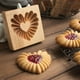 thumbnail image 5 of 1pc Wooden Cookie Biscuit Mold Cookie Cutters Wooden Cookie Molds 3D Baking Mold Funny Embossing Craft Decorating Baking Tool, For Christmas Thanksgiving Halloween Easter Kitchen DIY, 5 of 5