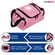 thumbnail image 2 of Bolsa de primeros auxilios Dixie EMS Dixigear vacía, rosa, 26,67 x 12,7 x 20,32 cm, 2 of 6