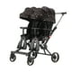 thumbnail image 1 of Coche Doble con Mesita de Comer Reclinable Negro LuBabycas, 1 of 8