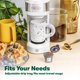 thumbnail image 3 of Cafetera BELLA Dual Brew de 414 ml de capacidad, blanca, 3 of 5
