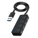 thumbnail image 5 of Hub USB 3.0 Delgado De 4 Puertos Con Cable Extendido Para MacBook Para Surface Pro PC, 5 of 5