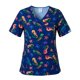 thumbnail image 1 of Delantal Mujer Ripholia 2553 tela elasticada estampada Caballito De Mar, 1 of 3