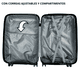 thumbnail image 5 of Maleta Cabina De 10 Kg Equipaje Chica Ruedas Viajes Avión, 5 of 6