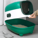 thumbnail image 3 of Arenero Gato Roro Caja De Arena Cerrada Baño Sanitario Gatos Roro Color Verde - 1000246, 3 of 3