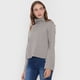 thumbnail image 3 of Sweater Mujer Cuello Tortuga Gris Melange Corona, 3 of 5