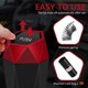 thumbnail image 2 of Cubo de basura para coche OUDEW a prueba de fugas rojo, pack de 2 + 30 bolsas, 2 of 6