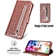 thumbnail image 3 of Funda Para Elegante Funda Iphone Xr Glitter Con Cremallera-ideal Para El Uso Diario, 3 of 5