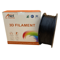 Genérico - Filamento Pla Impresora 3D Negro 1.75 Mm 1 Kg 330 M
