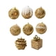 thumbnail image 1 of Adorno Navideño Bolas Colgantes Dorado, 1 of 3