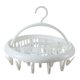 thumbnail image 3 of Percha Con Clip Percha De Secado Redonda Para Guantes Ropa Bufanda Blanco, 3 of 5