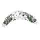 thumbnail image 1 of Arco De Boda Flores Hojas Verdes Botín Floral Para Telón De Fondo Festival Ceremonia Plata, 1 of 5