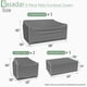 thumbnail image 2 of Fundas para Muebles de Patio Gasadar 4 Piezas Impermeables Gris, 2 of 7