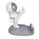 thumbnail image 1 of Estatua Universal Del Soporte Del Soporte Del Teléfono Del Astronauta Para La Decoración De La Oficina En Casa Plata, 1 of 5