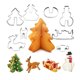 thumbnail image 1 of Moldes De Galletas Cortadores De Galletas Navidad Figuras 3d Molde Galleta Arbol Navidad Figuras, 1 of 10