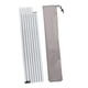 thumbnail image 4 of 8 Postes De Lona Ajustables Para Exteriores, Refugio De Playa, Postes De Tienda Desmontables, Gris Y Blanco, 4 of 4