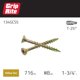 thumbnail image 2 of Tornillo para madera Grip-Rite 134GCS5 #8 T25 Star Drive Gold 2,27 kg, 2 of 8