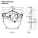 thumbnail image 5 of Filtro de aire TOPRAMETAL para Harley Sportster Softail Touring, 5 of 7