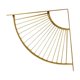 thumbnail image 5 of Soporte Para Estante De Pared, Separador De Pared, Almacenamiento En Forma De Abanico Para Oficina, Hogar, Cocina, Dorado, 5 of 5