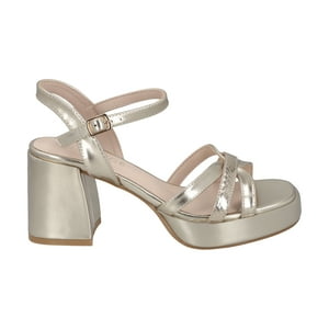 Sandalia Mujer Dorado Lissa Police