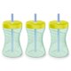 thumbnail image 1 of Pajitas Sippy Cup NUK Fun Grip, paquete de 3 para niños pequeños a partir de 8 meses, 1 of 6