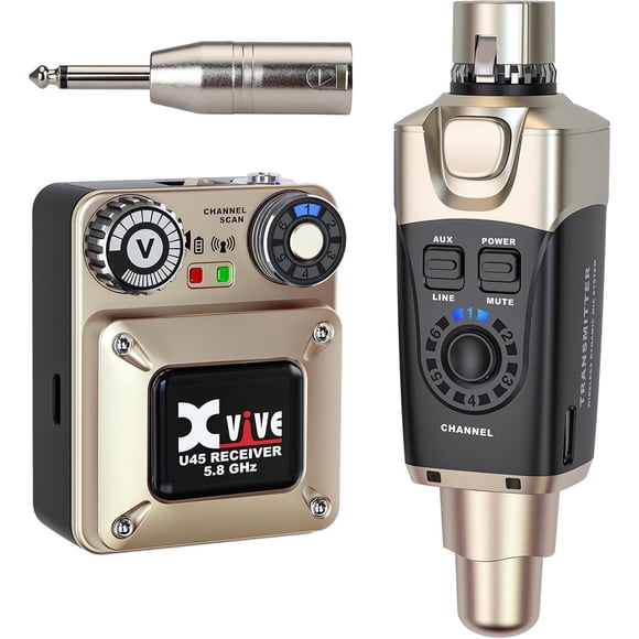Sistema In Ear Xvive U45 Inalámbrico 5.8GHz 24bit 48kHz