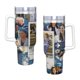 thumbnail image 4 of Anatomía de Grey Vaso aislado de acero inoxidable con asa, diseño temático, regalo para familia, amigos y fans; incluye pajita y encaja en el portavasos estándar, 40 oz, 4 of 6