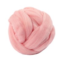 Bothyi - Hilo De Lana Grueso Diy Crochet Hilo Tubular Gigante Para Bufanda Crochet Cama Para Mascotas Rosa