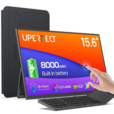 Monitor Portátil Uperfect De 15.6"" Con Pantalla Táctil