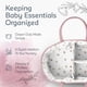 thumbnail image 2 of Organizador de pañales KiddyCare, XL, rosa (estampado floral), 2 of 6