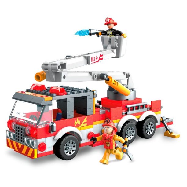 Camión De Bomberos Grande A Escala 1:18 Con Escalera, Luces, Sonido Y Mando A Distancia – Juguete Para Niños De 2 A 8 Años, Regalo Ideal