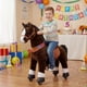 thumbnail image 5 of Juguete Ride on Horse PonyCycle Classic, modelo U, marrón chocolate, 5 of 9