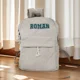 thumbnail image 2 of Personalised Corduroy Knapsack Custom Your Name Casual Backpack Unisex Classic Campus Portable Ultra Soft Handbag, 2 of 3