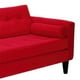 thumbnail image 4 of Sofa Retro 3cg Felpa 00 Rojo, 4 of 6