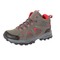 Zapatilla Outdoor Gris/Rojo Vía Franca