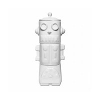 Estoykuku - Set 3 Piezas (2) Tazones Y (1) Azucarero Robot Cerámica