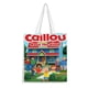 thumbnail image 1 of Caillou Bolso de tela con estampado de lienzo para mujer, bolsa de compras reutilizable y estética, con cremallera interior, regalo para mujer,38*45cm., 1 of 6