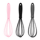 thumbnail image 1 of 3 mini batidores de silicona de colores premium para cocina: juego de mini batidores, batidor de huevos para revolver y cocinar., 1 of 5