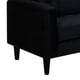 thumbnail image 5 of Sofa New Retro 3c Felpa 00 Negro, 5 of 6