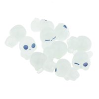 Magideal - Accesorios De Jardín De Hadas 10Pcs Decoración Al Aire Libre Collections Micro Landscape Elves En Miniatura Para El Patio Trasero Del Césped Del Dormi Luz Azul