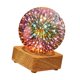 thumbnail image 2 of Lámpara De Mesa 3D Romántica Con Base De Madera Para Decoración Del Hogar Escritorio Aniversario, 2 of 5