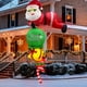thumbnail image 1 of Inflable Ourwarm Papá Noel 8 Pulgadas con Luces Led, 1 of 3
