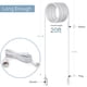 thumbnail image 2 of Cable Colgante Para Lámpara 6m 360w Portalámparas E26 E27 110v, 2 of 9