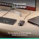thumbnail image 2 of Mouse M520 L Con Cable Usb c Óptico Grafito, 2 of 9