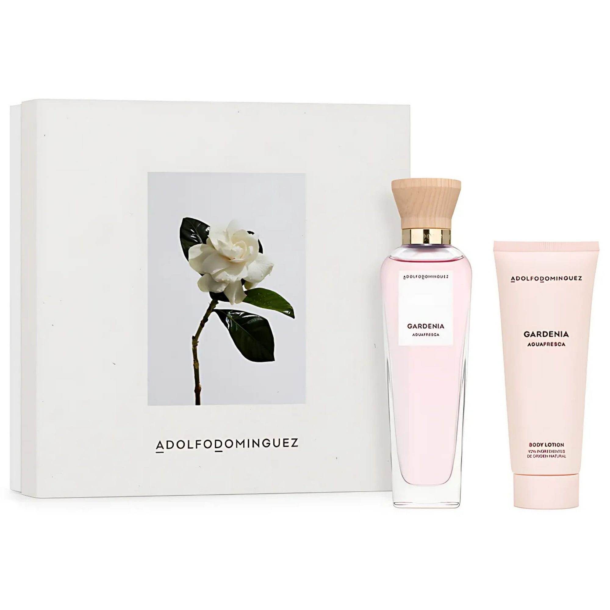Adolfo Dominguez - Agua Fresca Gardenia Mujer Estuche Edt 120ml+ Locion 75ml (anual Latam)